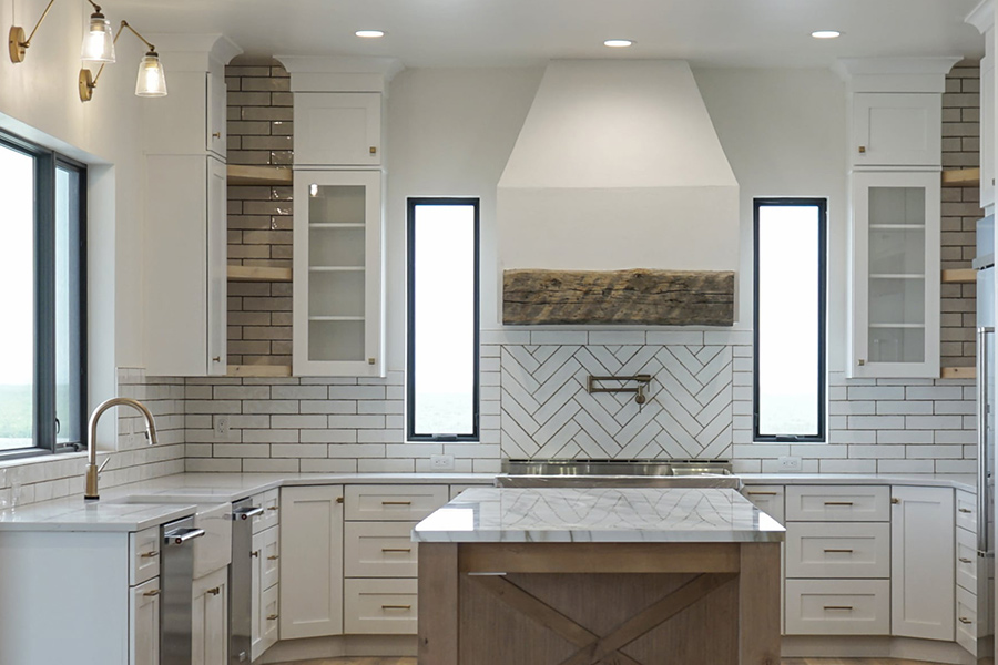 white-crystal-cabinets-installed-at-kitchen-caldwell-id